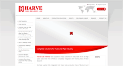 Desktop Screenshot of harvegroup.com